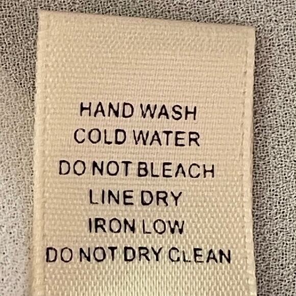 Double Zero Chiffon & Lace Sheer White Blouse Studded Cuffs Sz Large Feminine - Picture 9 of 10